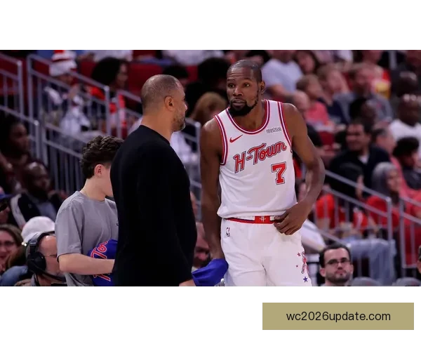 乌度卡称球队整体执行到位 杜兰特外线手感一般仍能影响比赛